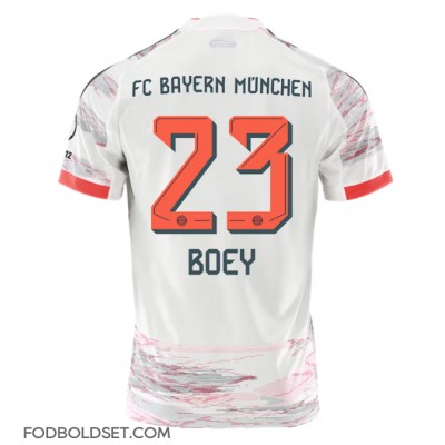Bayern Munich Sacha Boey #23 Udebanetrøje 2025-26 Kortærmet Bayern Munich Sacha Boey #23 Udebanetrøje 2025-26 Kortærmet